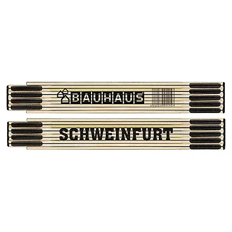 BAUHAUS  Zollstock