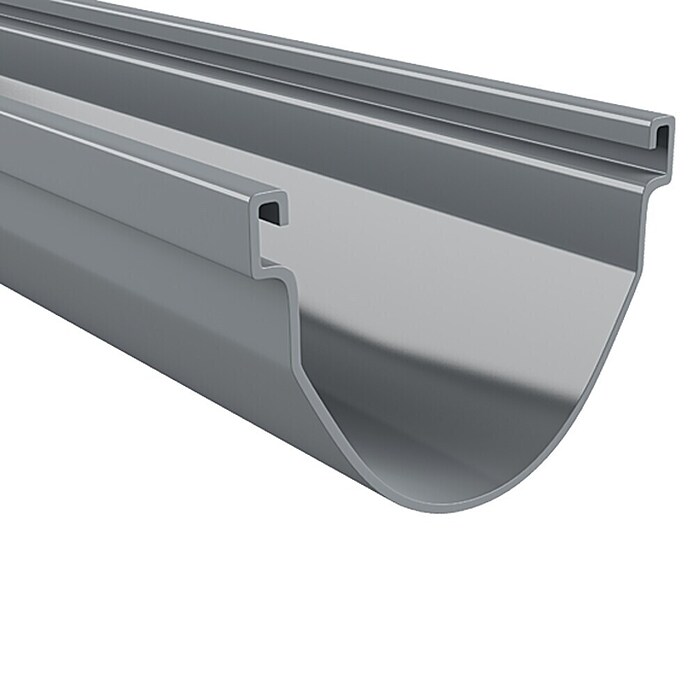 FunkeGruppe Dachrinne Vario (Nennweite: 70 mm, Länge: 100 cm, Kunststoff, Grau)