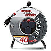 Profi Depot Plaatstalen kabelhaspel (3 standen, 40 m, 3.300 W)