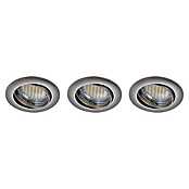 Tween Light Set de focos LED empotrables (Níquel mate, Potencia máx.: 9,6 W, LED)