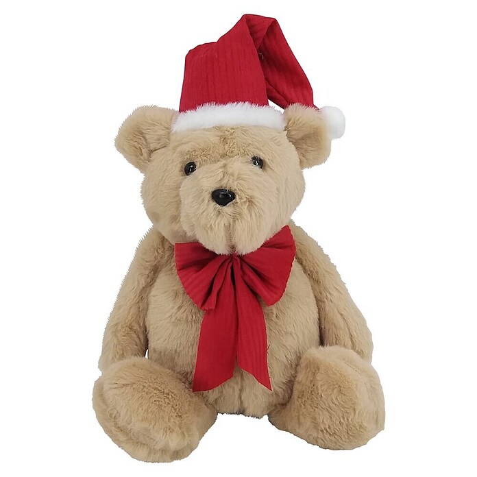 Figura decorativa Oso Balu (L x An x Al: 18 x 15 x 27 cm, Marrón, Textil, 1 ud.) | BAUHAUS