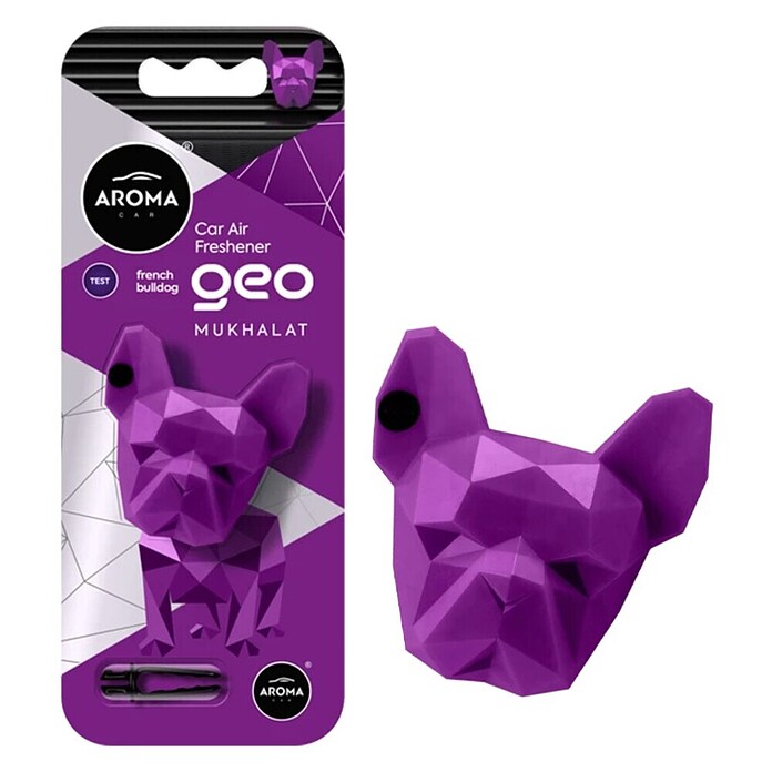 Osvežilec zraka GEO OUD TOUCH  (Francoski buldog, Vijolična) | Osvežilci zraka | Avtomobilska oprema | Dodatna oprema za avtomobile | Navtika, avtomobili in kolesa | Izdelki | BAUHAUS