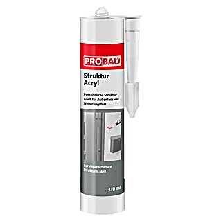 Probau Struktur-Acryl (Weiß, 310 ml)