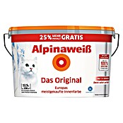 Alpina Alpinaweiss Wandfarbe Das Original (Weiß, Matt, 12,5 l, Abtönbar) | BAUHAUS