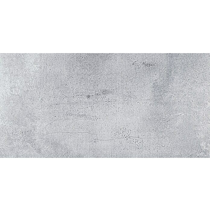 Porculanska pločica Manhattan Smoke (30 x 60 cm, Siva, Pocakljeno)