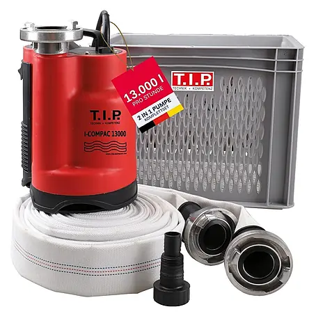 T.I.P.  Schmutzwasserpumpe Hochwasser-Set I-Compac 13000 S