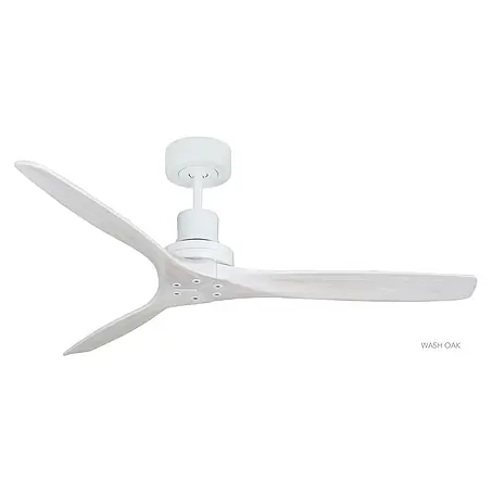 Vam  Deckenventilator Vam Deckenventilator KAUAI weiß Wash-Oak 132 cm