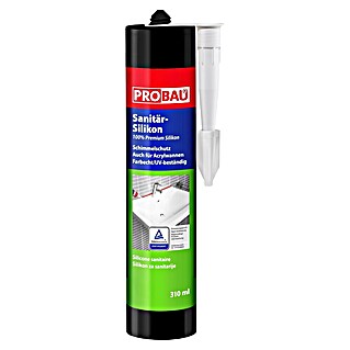Probau Sanitär-Silikon (Weiß, 310 ml)