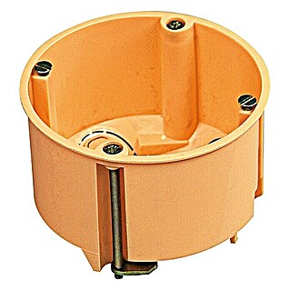 Podžbukna kutija za šuplji zid Normal (47 x 68 mm, 1-struko, Narančaste boje, 1 Kom.)