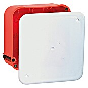 Razvodna doza za votle stene  (100 x 107 mm, S pokrovom, Bela/Oranžna, 1 kos) | 3318 - Hohlwandschalterdosen | CBFC - Schalter/Abzweigdosen | CBF - Hausinstallation | CB - Elektroinstallation | C - Elektro | BAUHAUS