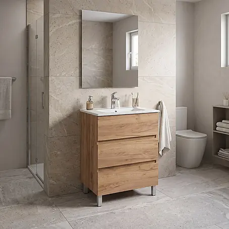 Conjunto de mueble de baño Lua