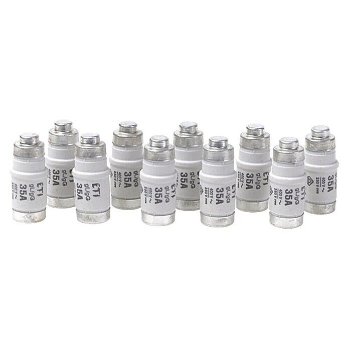 ASS Neozed-Sicherung (35 A, 400 V/AC, 250 V/DC, D02, E18, 10 Stk.)