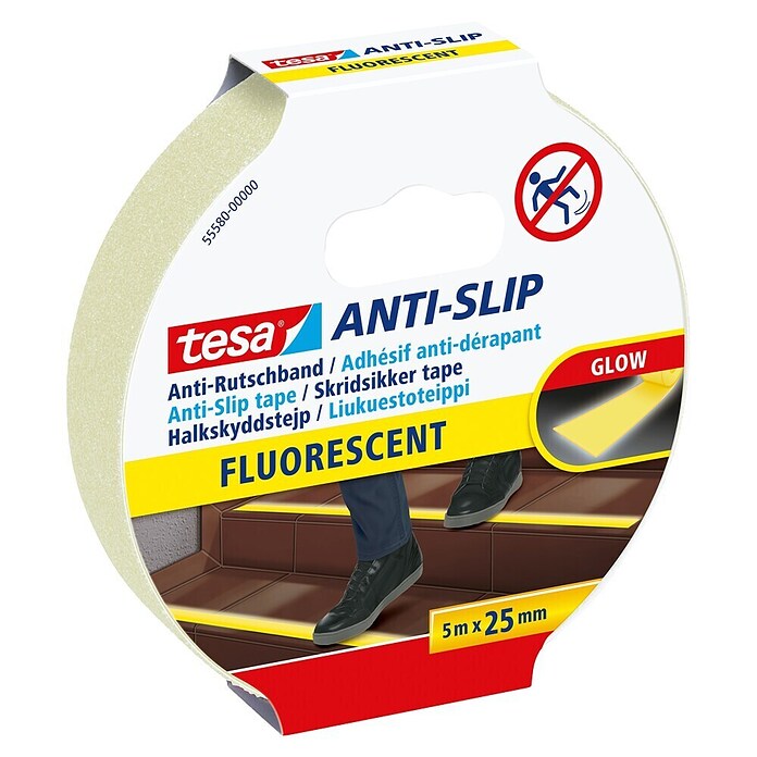 Tesa Anti-Rutsch-Tape Anti Slip (L x B: 5 m x 25 mm) | BAUHAUS