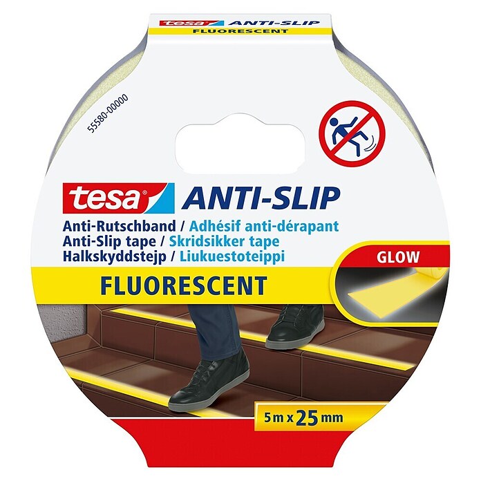 Tesa Anti-Rutsch-Tape Anti Slip (L x B: 5 m x 25 mm) | BAUHAUS