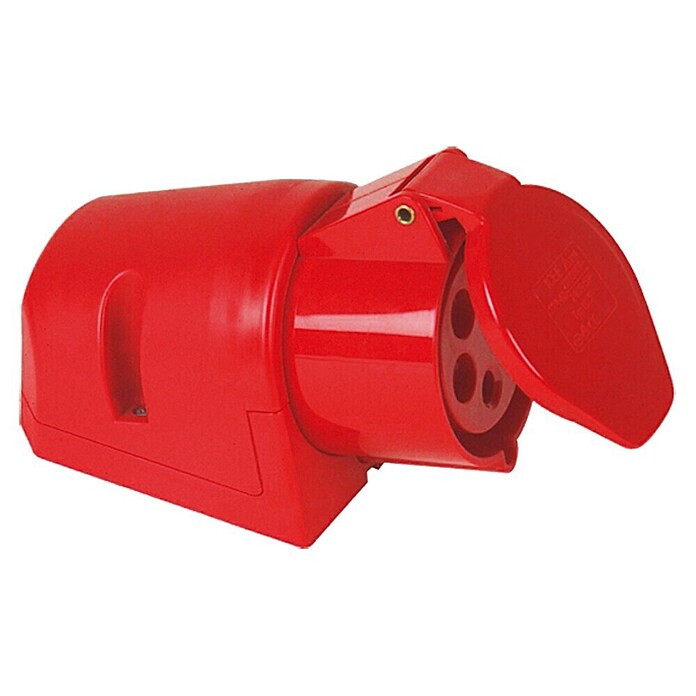 CEE-wandcontactdoos (16 A, 400 V, 5-polig, IP44)