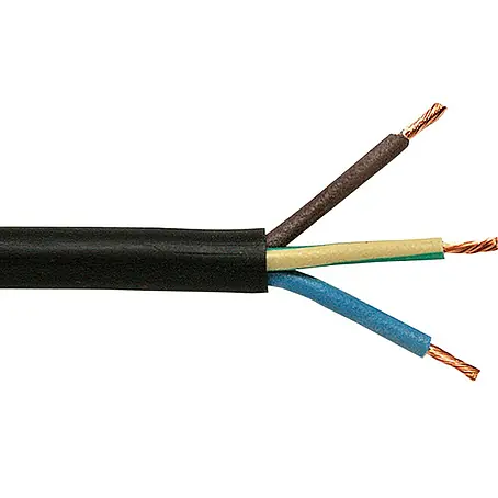 Gummileitung Meterware H05RR-F 3G1,0 mm²