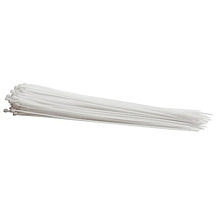 Voltomat Bridas para cables (An x L: 25 x 100 mm, Plástico, Transparente)