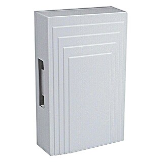 REV Zvono za vrata s 2 tona Karakum (49 x 107 x 172 mm, 80 dB, Bijela, Plastika)