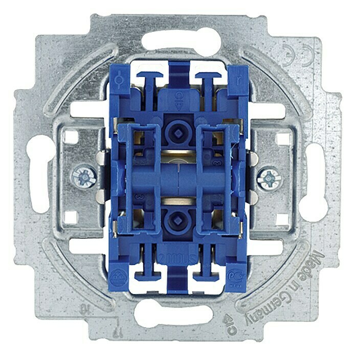 Busch-Jaeger Serienschalter-EinsatzUnterputz, 10 A Front View