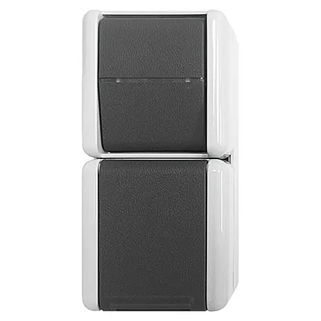 Jung WG 800 Schalterkombination 876W