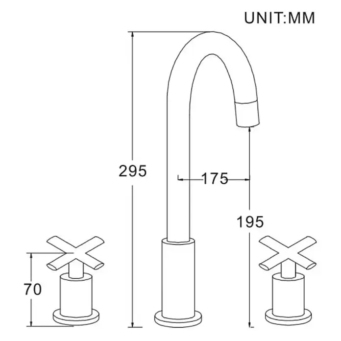 Hudor Waschtischarmatur Céphise 6042 - Matt