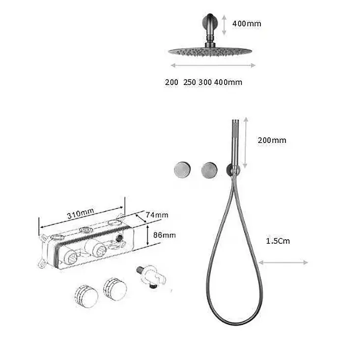 Hudor Duschsystem - 