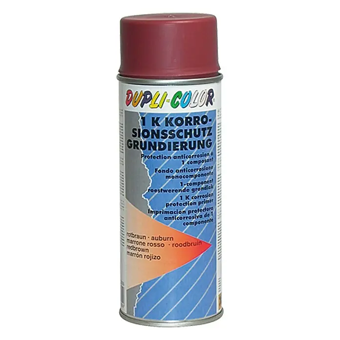 Dupli-Color Korrosionsschutz-Grundierung - Rotbraun, 400 ml - Farbdose Dupli-Color 1K Korrosionsschutz Grundierung in Rotbraun, ideal für den Schutz vor Rost und Korrosion.