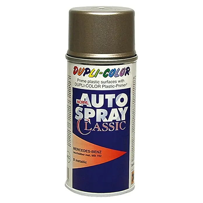 Dupli-Color Acryl-Autospray Classic - Mercedes Benz, Rauchsilber Metallic, 150 ml - Dose Dupli-Color Auto Spray Classic für Mercedes-Benz Rauchsilber Metallic MB 702.
