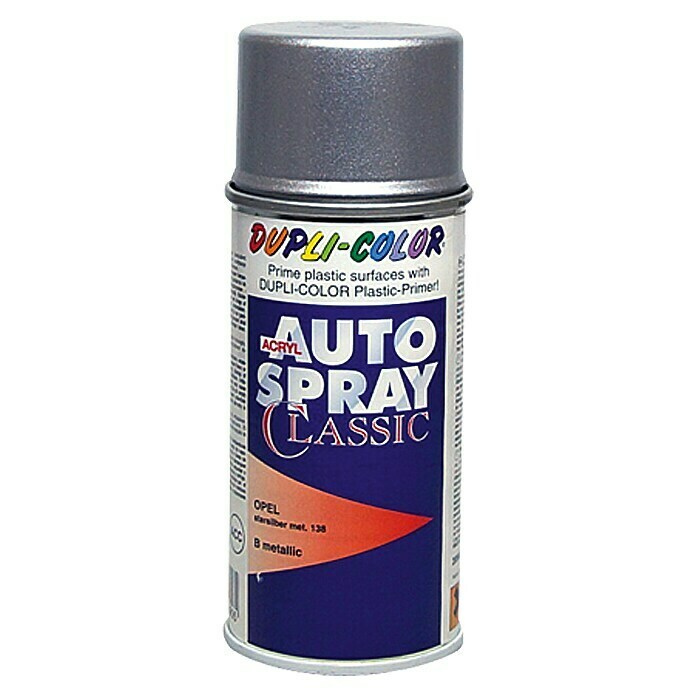 Dupli-Color Acryl-Autospray Classic (Opel, Starsilber Metallic, 150 ml)