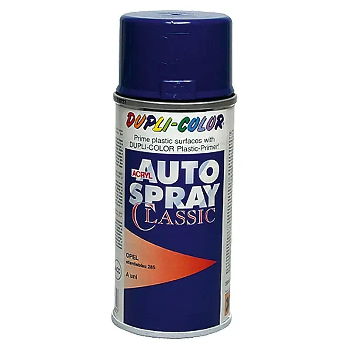 Dupli-Color Acryl-Autospray Classic - Opel, Atlantisblau, 150 ml - Dose Dupli-Color Auto Spray Classic, Lack für Kunststoffoberflächen, in blau. Ideal für Fahrzeugreparaturen und zur Lackierung von Autoteilen.