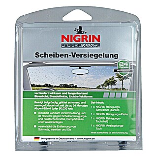 Nigrin Performance Scheibenversiegelung (4 -tlg., Inhalt ausreichend für ca.: 1 Anwendung)