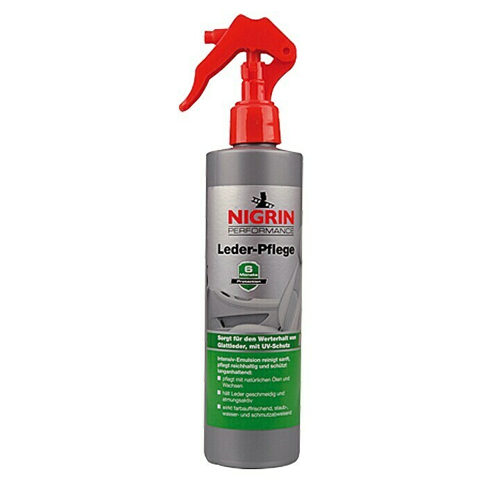Nigrin Performance Leder-Pflege (300 ml, Geeignet für: Glattleder)