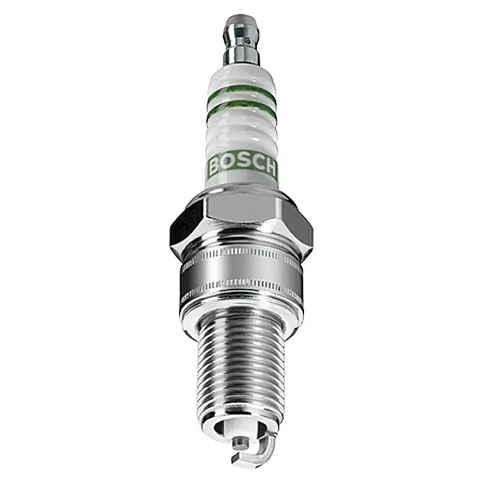 Bosch Zündkerze Super Special KSN 601 - HS 8 E, Einsatzbereich: Kleinmotoren - Eine Bosch Zündkerze mit dem Bosch Logo und einer weißen Isolierung, die für eine zuverlässige Zündung in Verbrennungsmotoren sorgt.