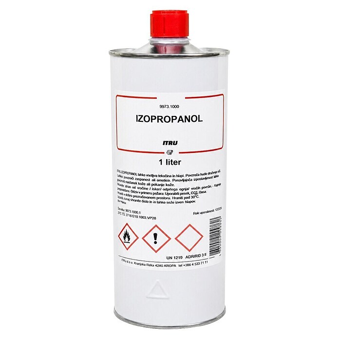 Čistilno sredstvo Izopropanol  (1 l) | Čistila in odstranjevalci | Topila | Barve in tapete | Izdelki | BAUHAUS