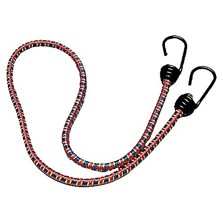 UniTEC Gepäckspanner (Länge: 80 cm, 2 Haken)