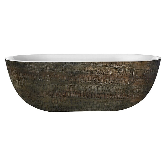 Best Design Vrijstaand Bad Color-Croco-Second (l x b: 180 x 86 cm, Bruin) | BAUHAUS