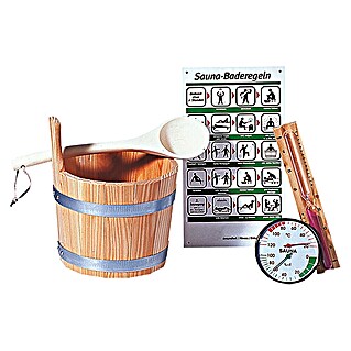 Weka Sauna-Zubehör-Set (5-teilig, Fassungsvermögen: 5 l)