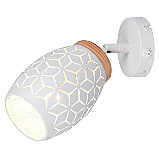 Reality Leuchten Bidar Aplique de pared (Blanco, E14, Diámetro: 12 cm)