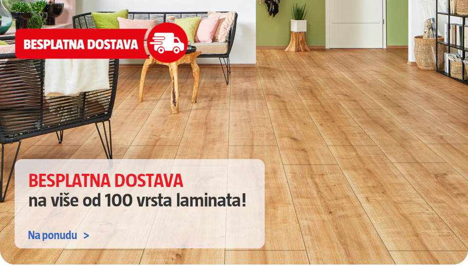 Besplatna dostava laminata