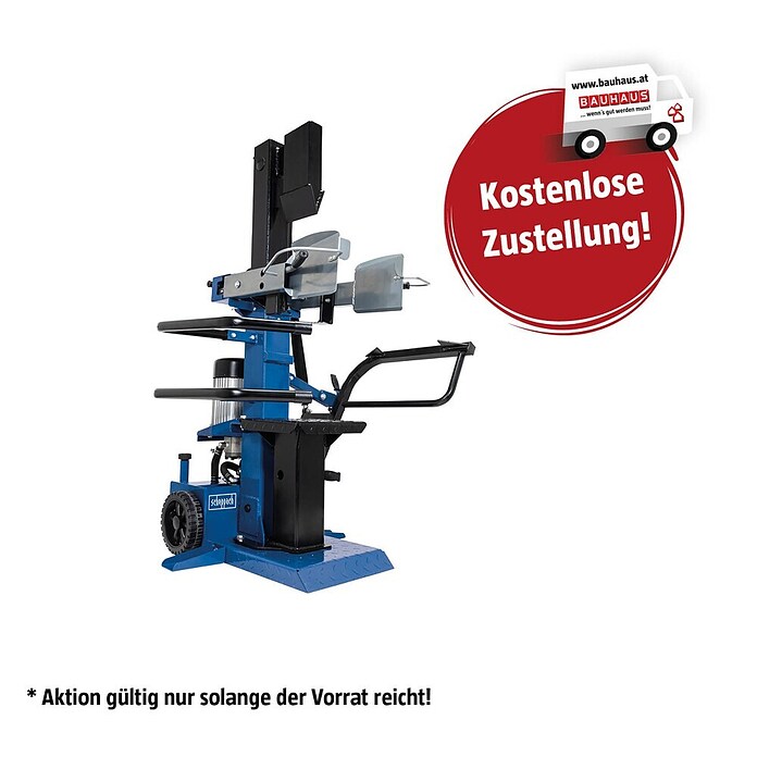 Scheppach Holzspalter Compact 10t 230V (3 150 W, 10 t, Max. Spaltgutlänge: 1 070 mm) | BAUHAUS