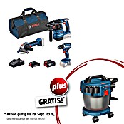 Bosch Professional AMPShare 18V Maschinen-Set 3-Tool-Kit (4 -tlg., 18 V, 2 Akkus, 4 Ah) | BAUHAUS