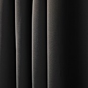 Verduisteringsgordijn Chicago 10 (100% polyester, Zwart) | BAUHAUS