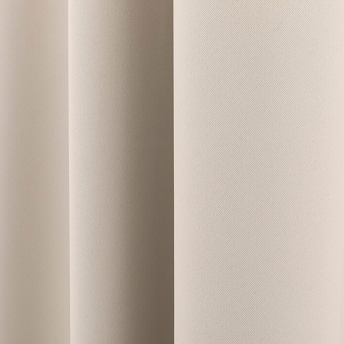Verduisteringsgordijn Chicago 13 (100% polyester, Naturel) | BAUHAUS