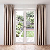 Verduisteringsgordijn Cordoba 12 (100% polyester, Beige) | BAUHAUS