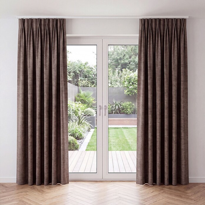 Verduisteringsgordijn Cordoba 15 (100% polyester, Ecru) | BAUHAUS