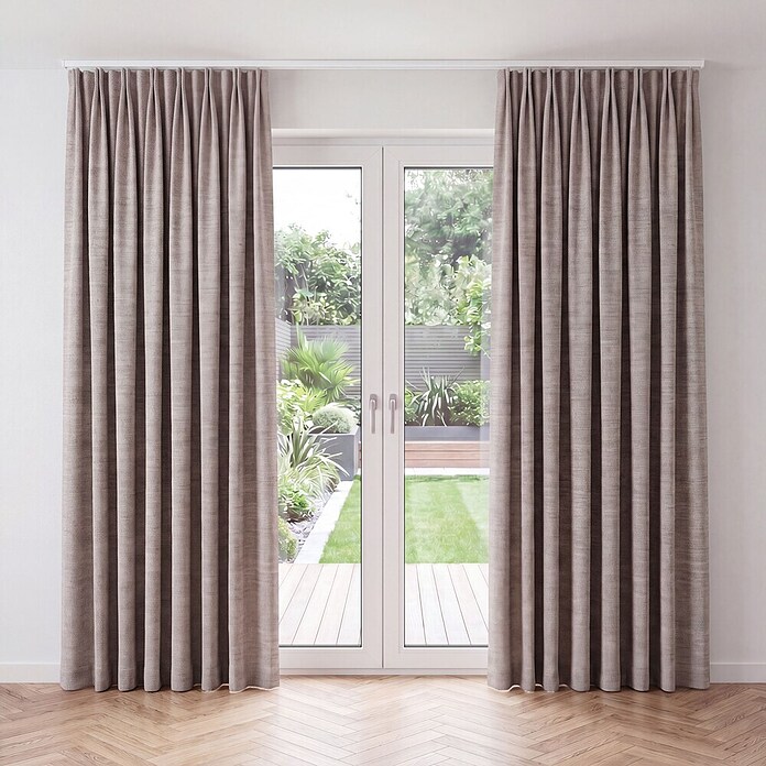 Verduisteringsgordijn Monterrey 15 (100% polyester, Lichtgrijs) | BAUHAUS