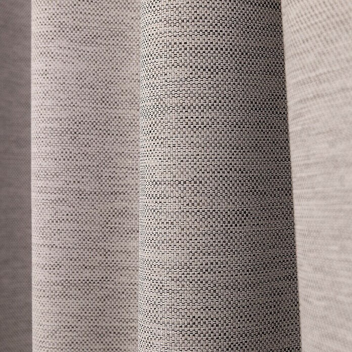 Verduisteringsgordijn Monterrey 15 (100% polyester, Lichtgrijs) | BAUHAUS
