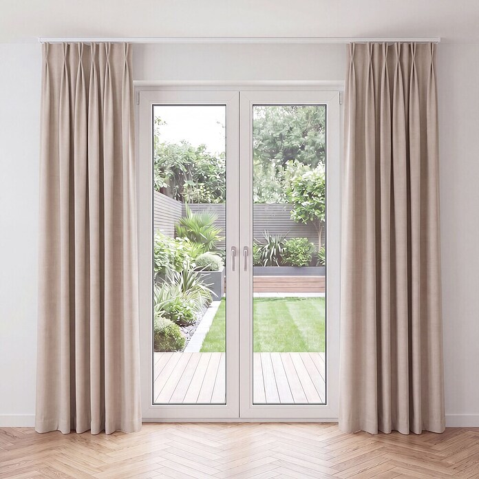 Gordijn Muscat 19 (100% polyester, Honing) | BAUHAUS