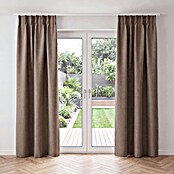 Verduisteringsgordijn Reykjavik 23 (89% polyester, Donker taupe) | BAUHAUS