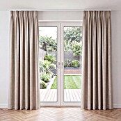 Gordijn Seoul 17 (100% polyester, Steengrijs) | BAUHAUS